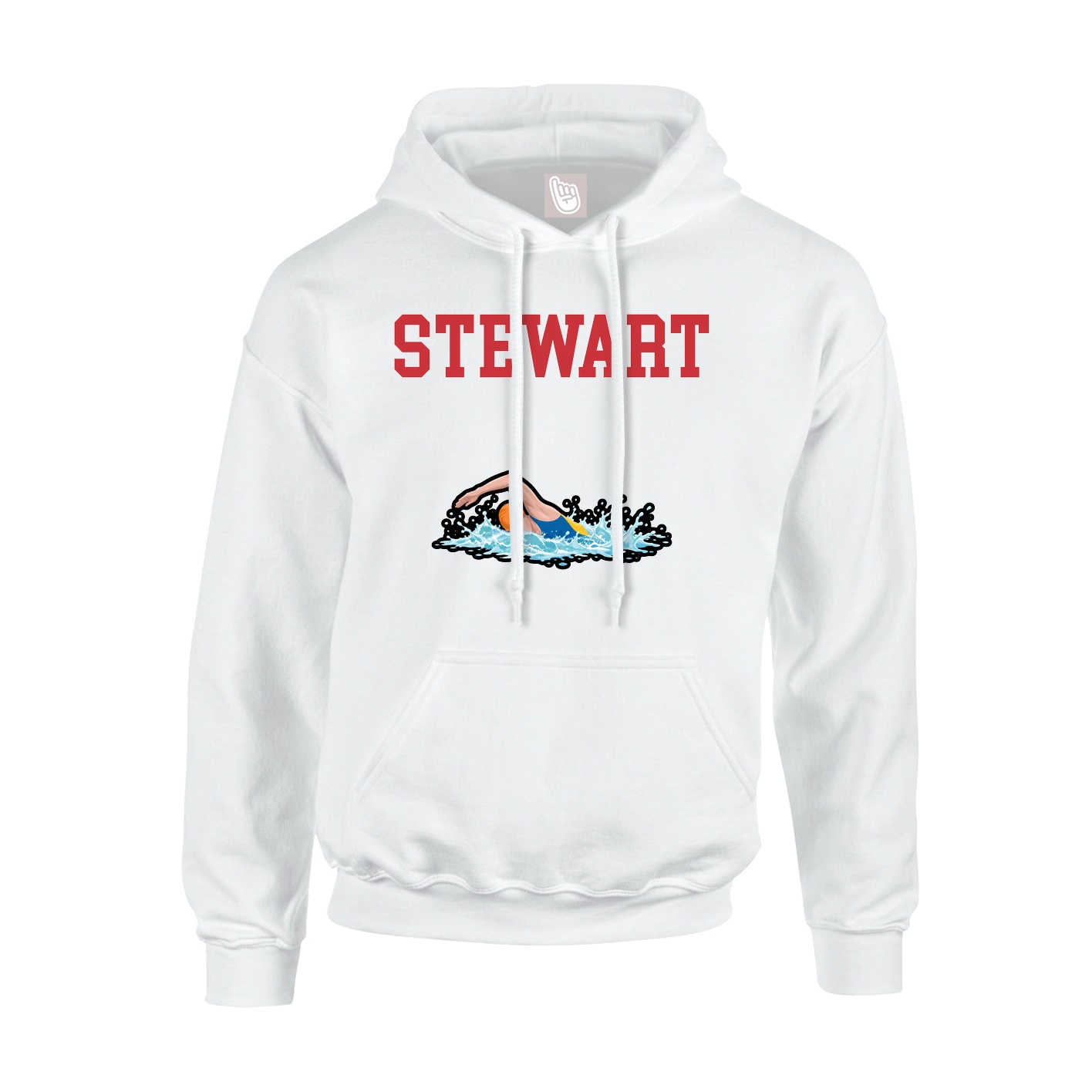 Youth Hoodie — Shirsey in White