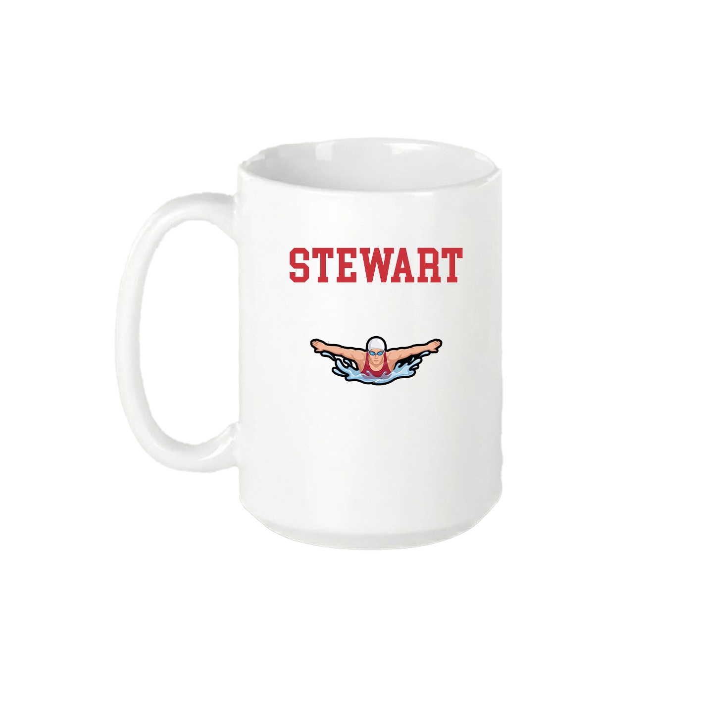 15oz Coffee Mug — Shirsey in White