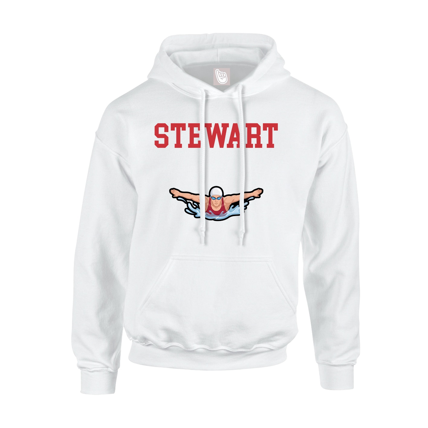 Youth Hoodie — Shirsey in White