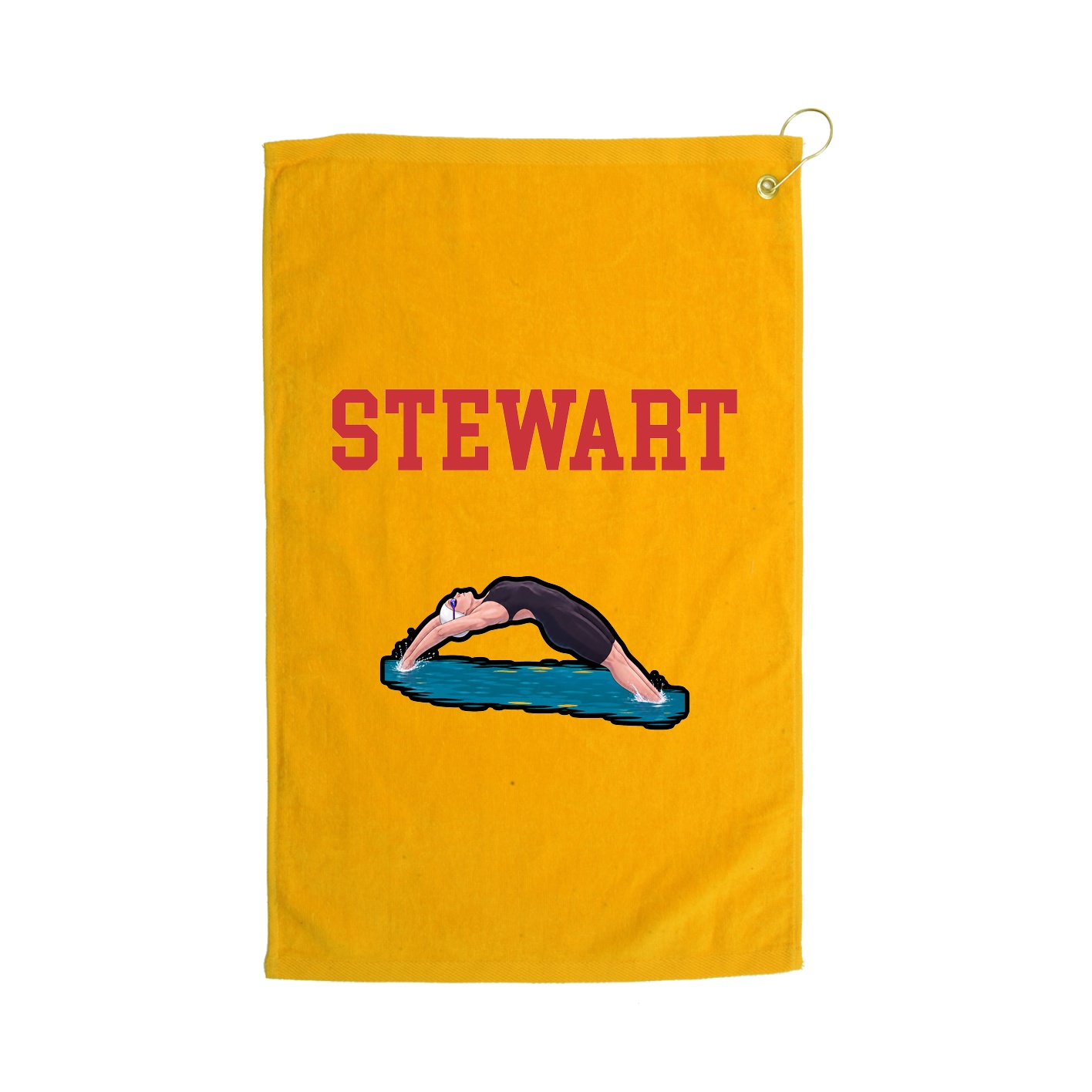 Golf Towel — Shirsey in Gold