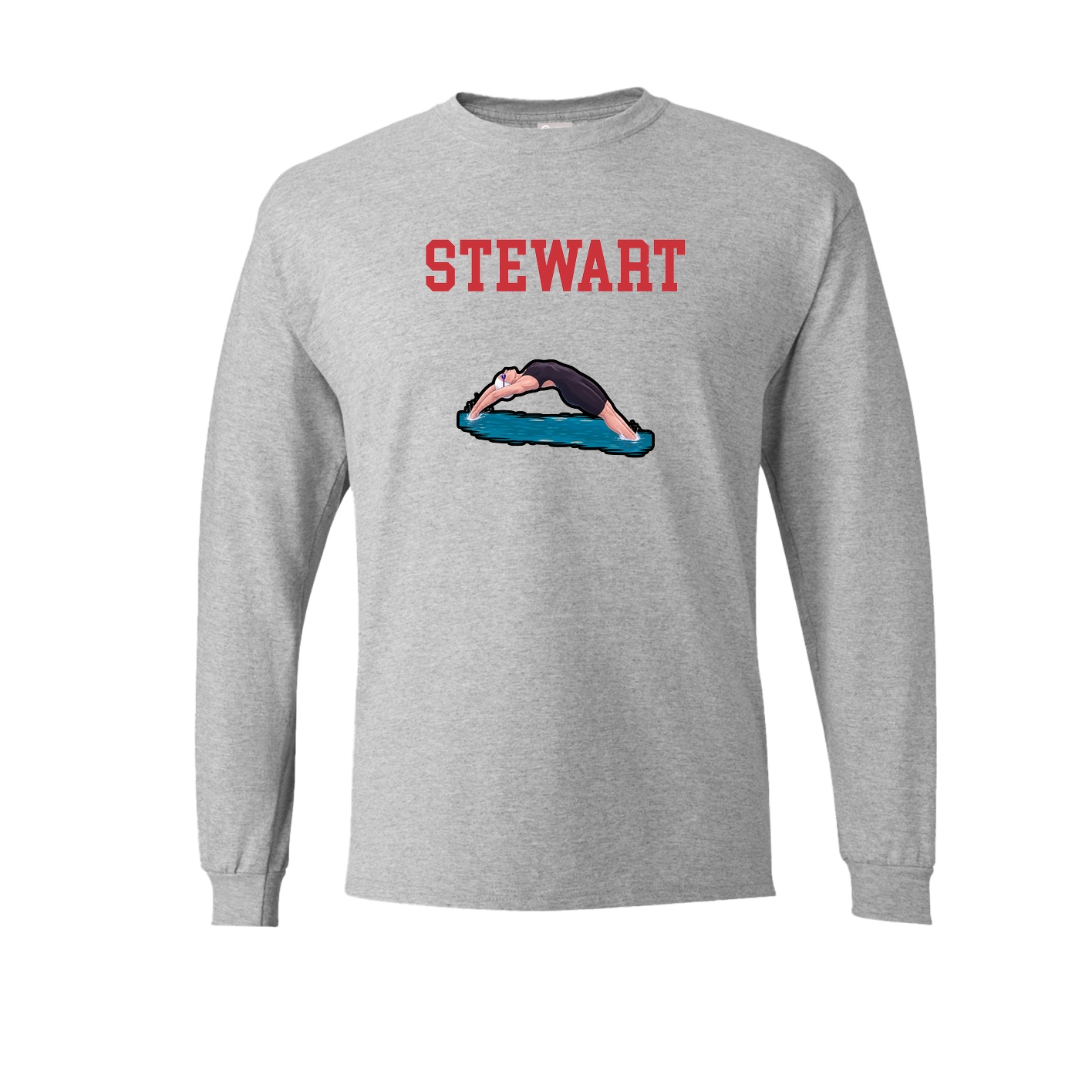 Long Sleeve Tee — Shirsey in Grey