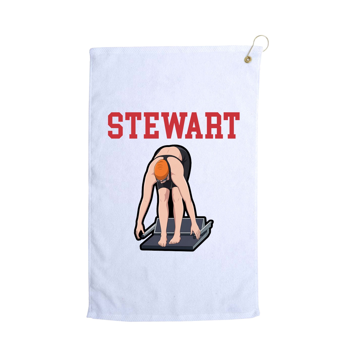 Golf Towel — Shirsey in White