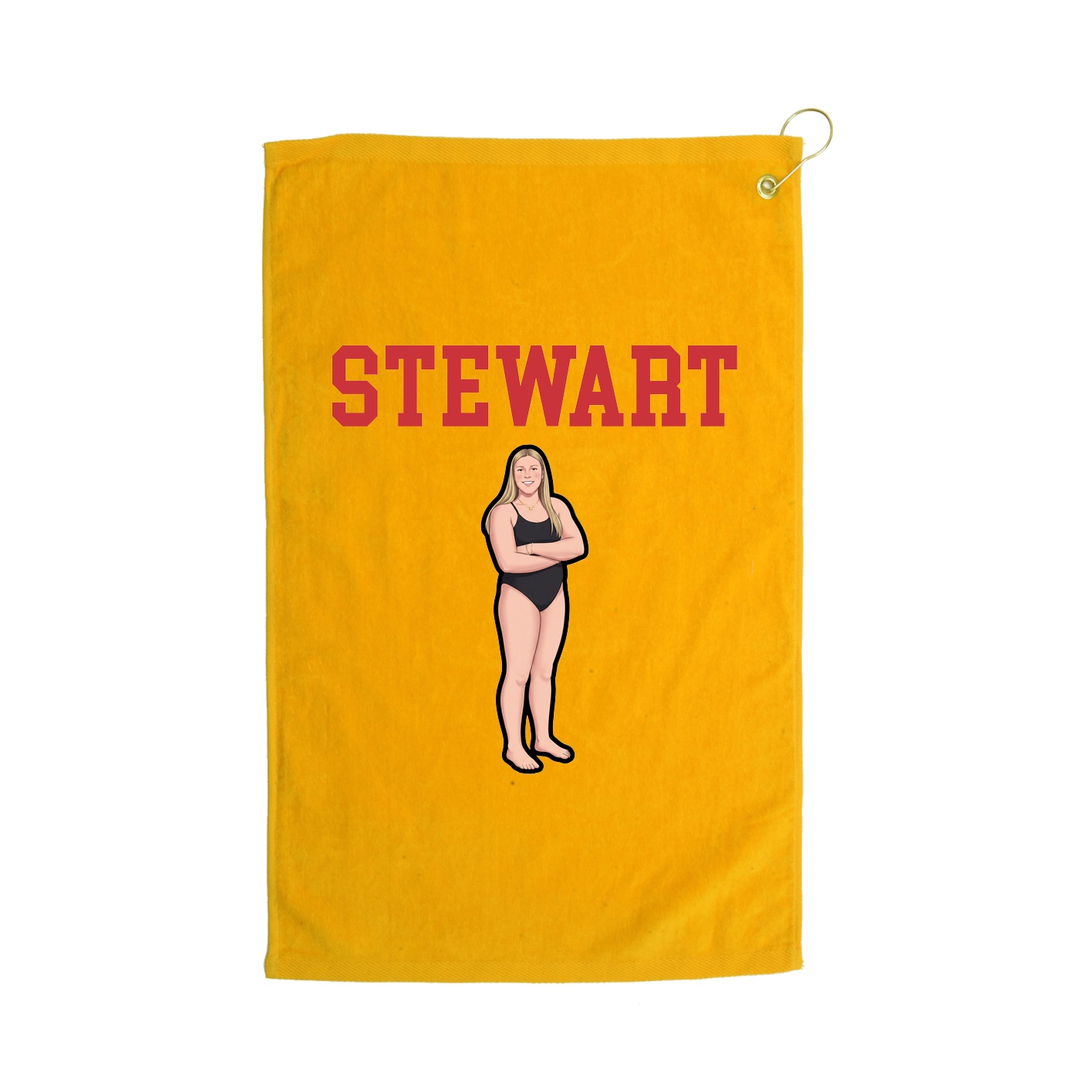 Golf Towel — Shirsey in Gold