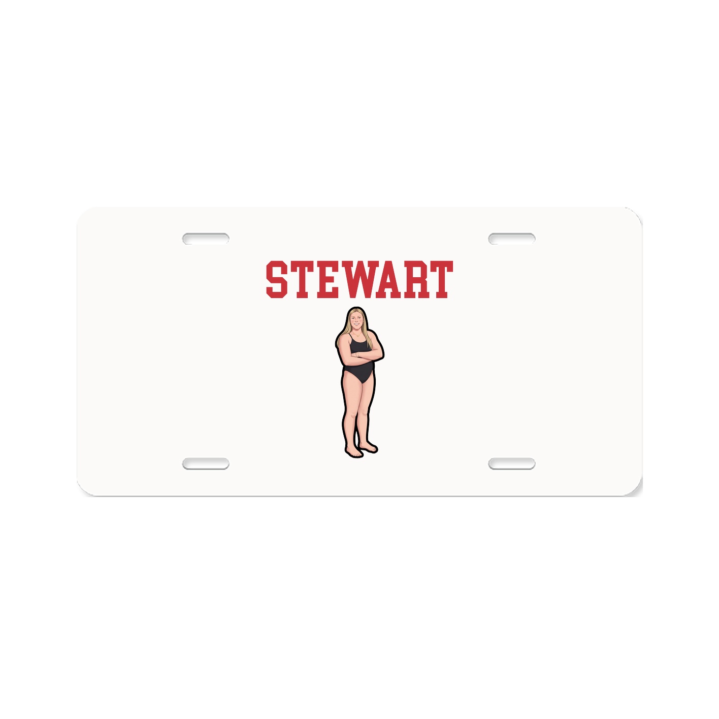 License Plate — Shirsey in Classic