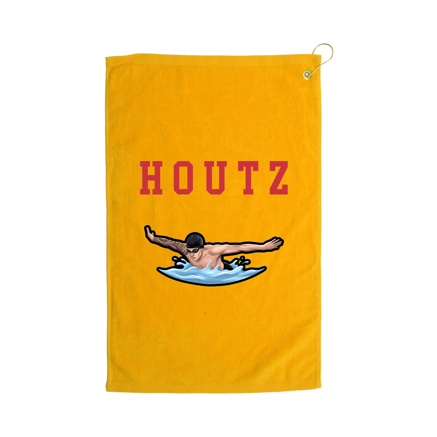 Golf Towel — Shirsey in Gold