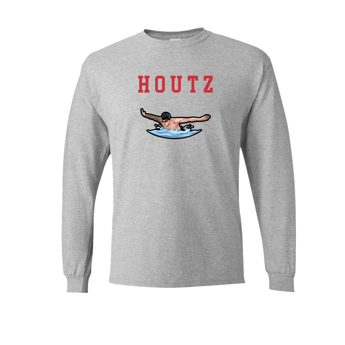 Long Sleeve Tee — Shirsey in Grey