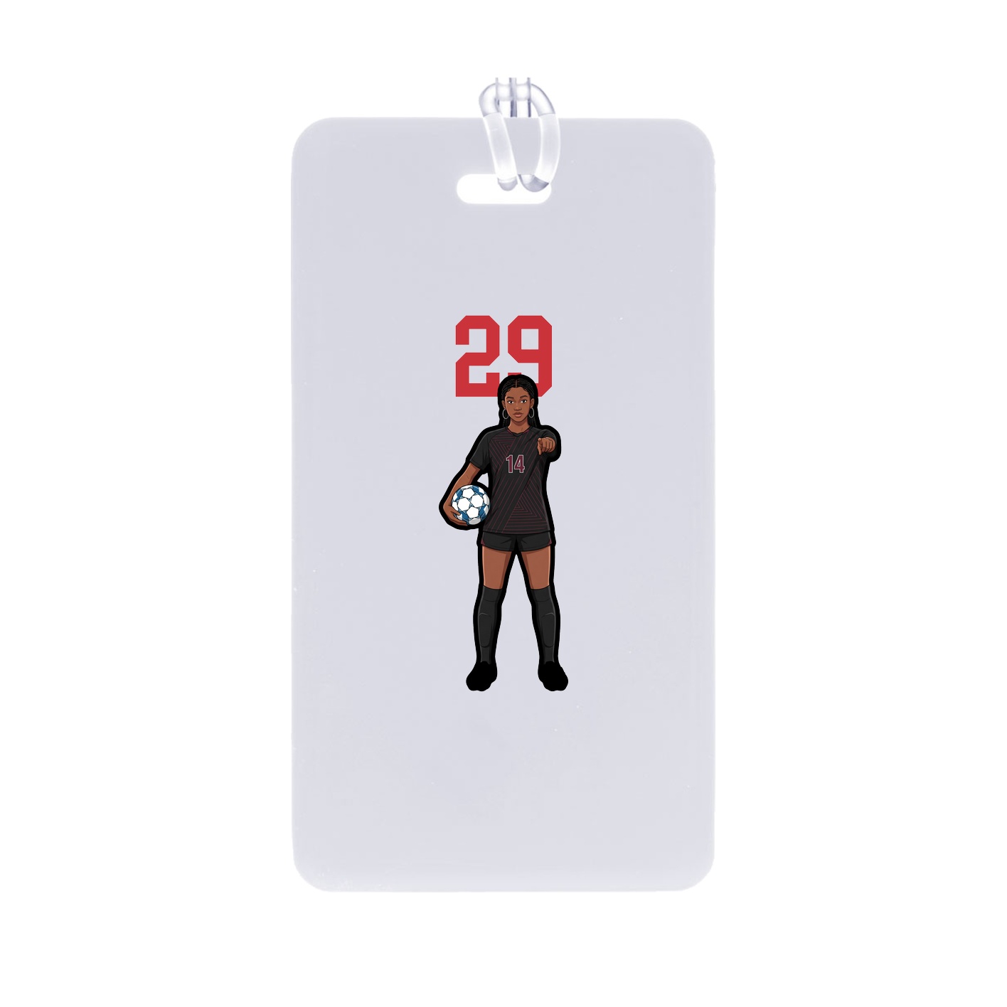 Bag Tag — Number Top in Classic