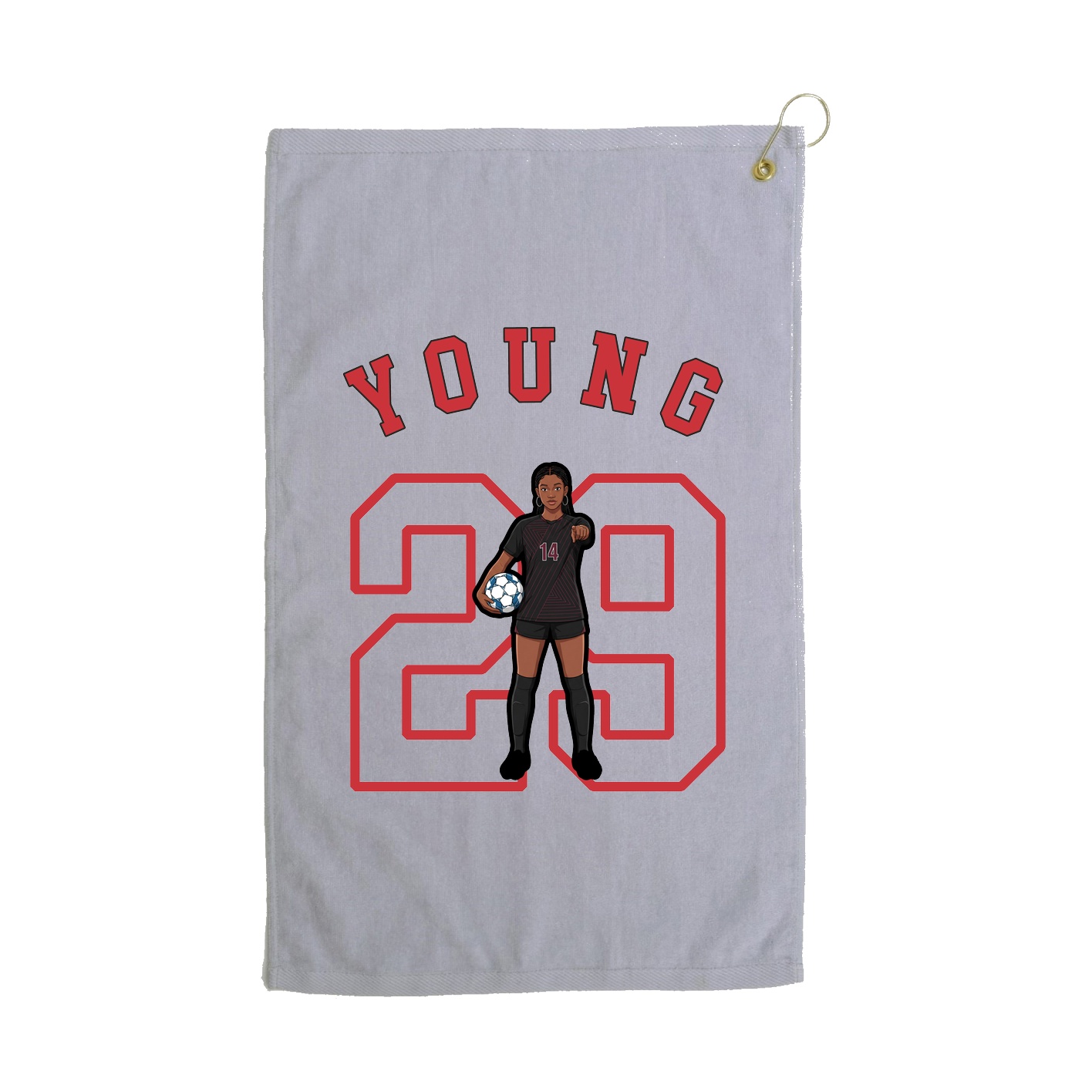 Terry Velour Golf Towel