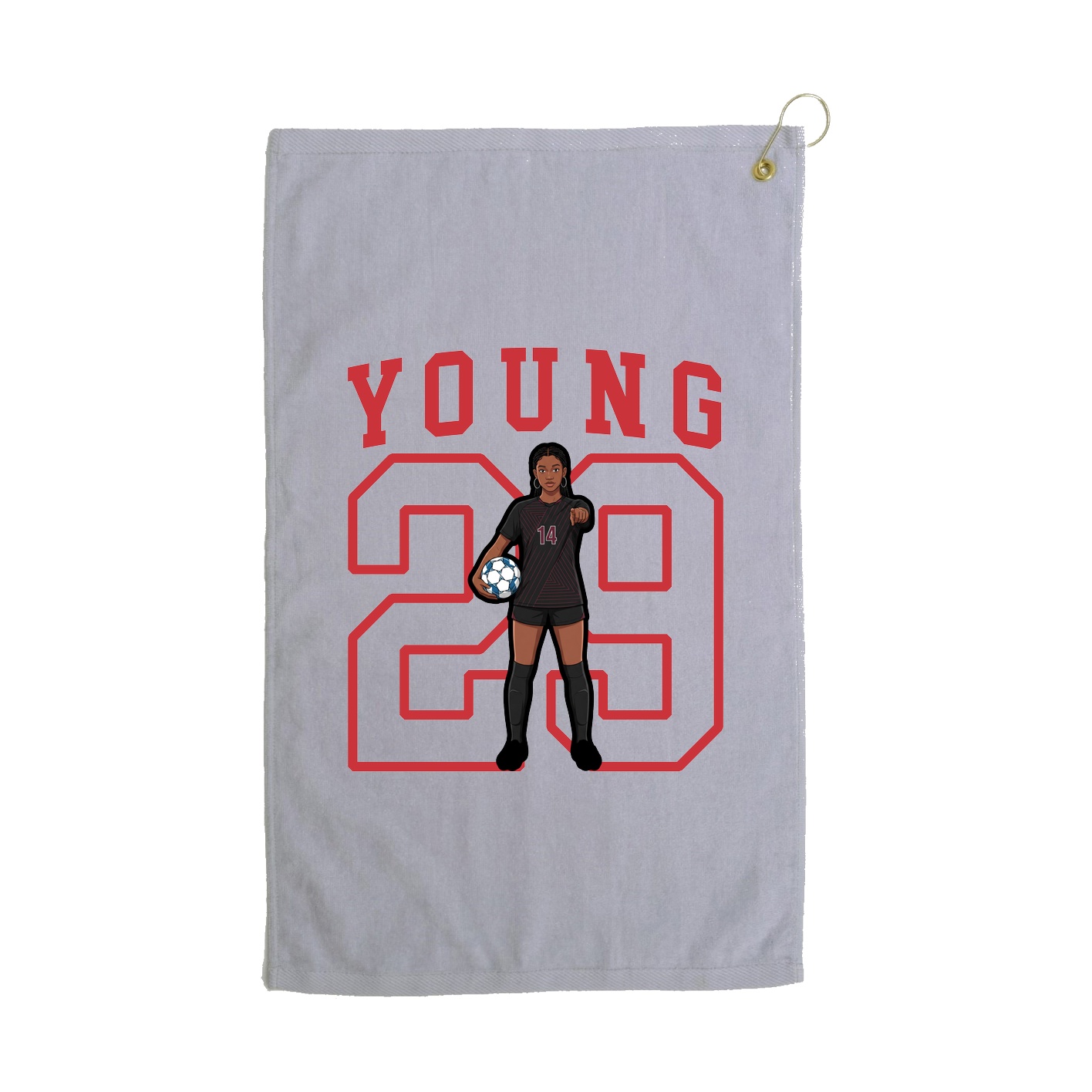 Golf Towel — Shirsey in Grey
