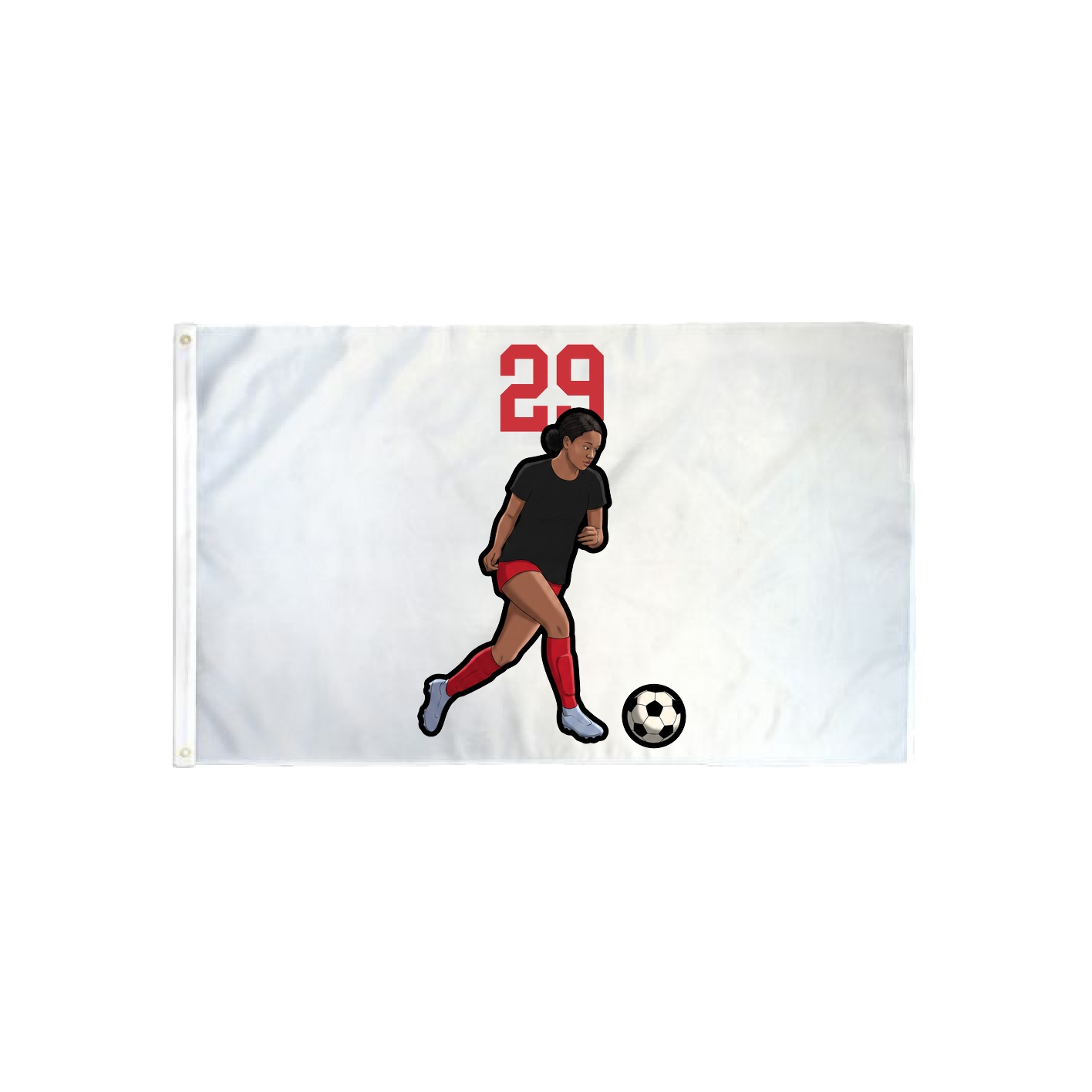 3x5 Flag — Number Top in Classic