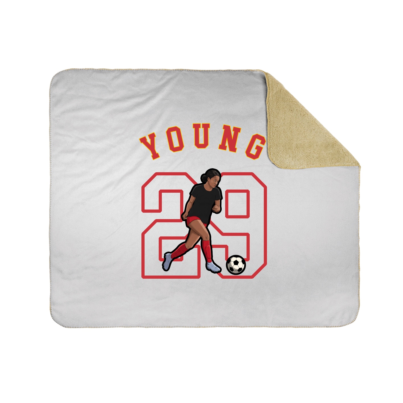 Throw Blanket — Shirsey Arch in White