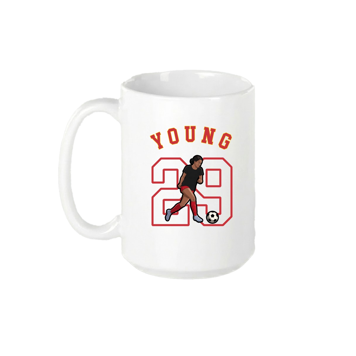 15oz Coffee Mug — Shirsey Arch in White