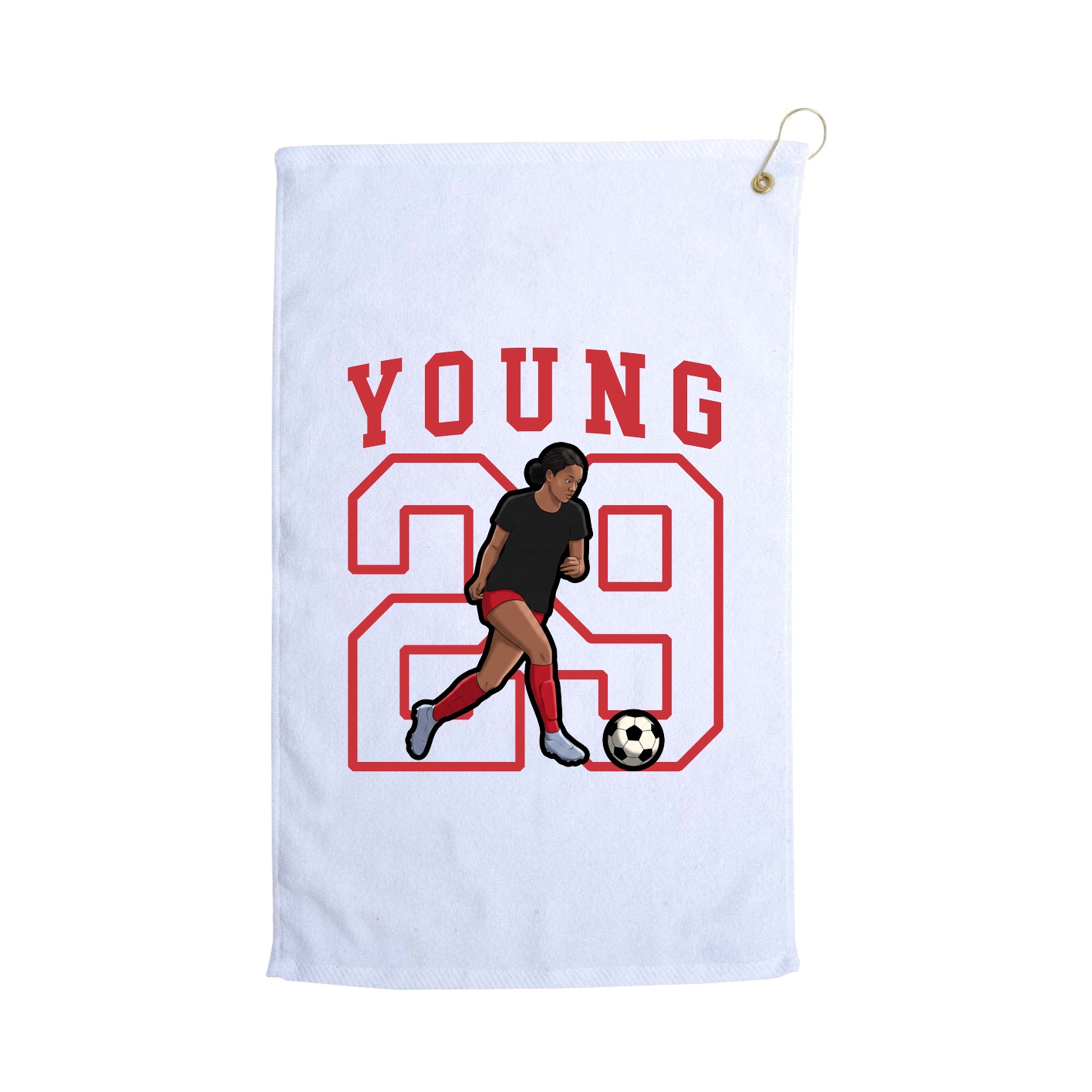 Golf Towel — Shirsey in White