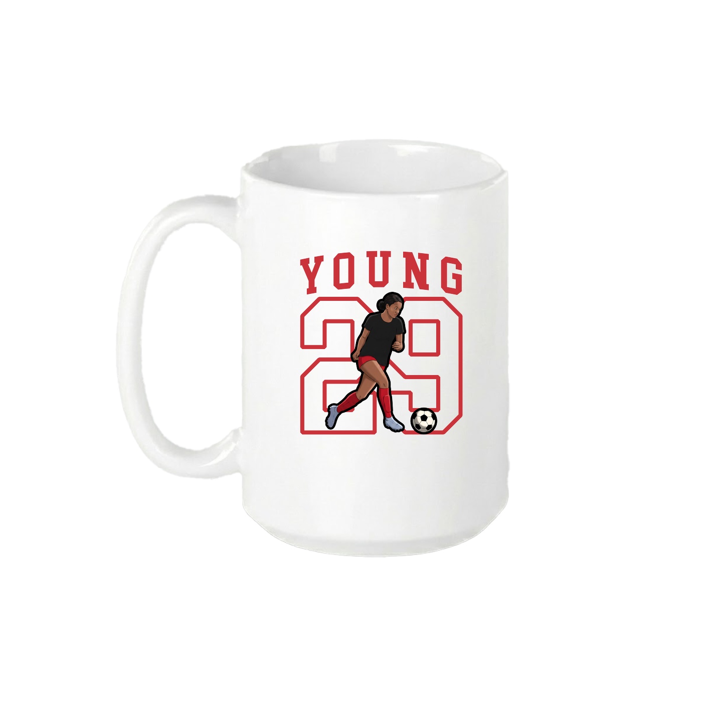 15oz Coffee Mug — Shirsey in White