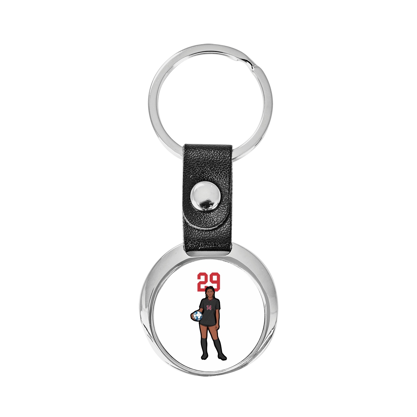 Key Chain — Number Top in Classic