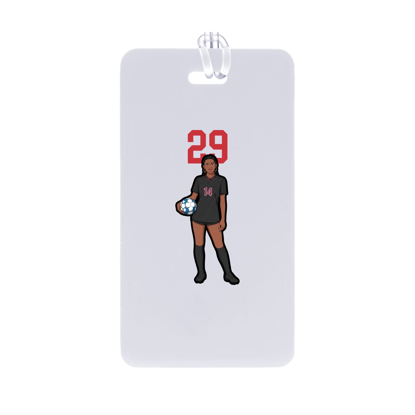 Bag Tag — Number Top in Classic