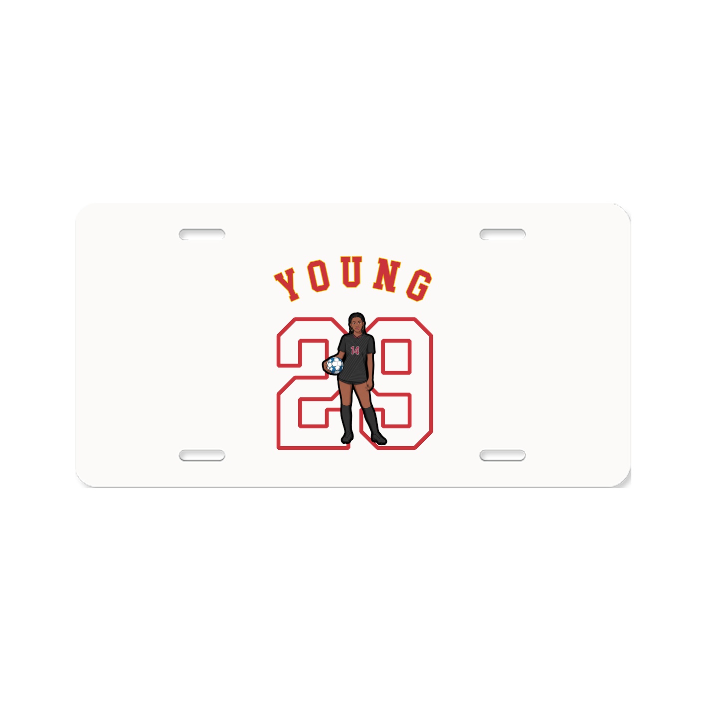 License Plate — Shirsey Arch in Classic