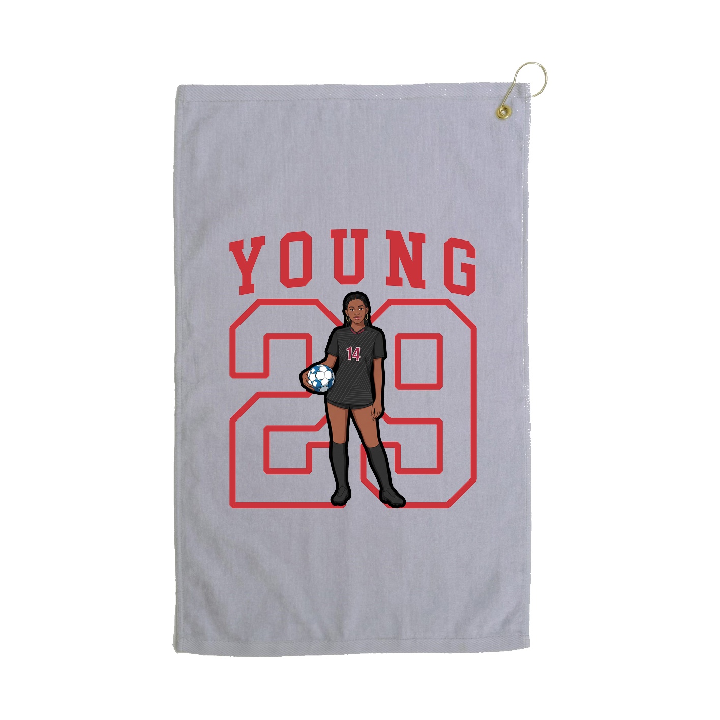 Golf Towel — Shirsey in Grey