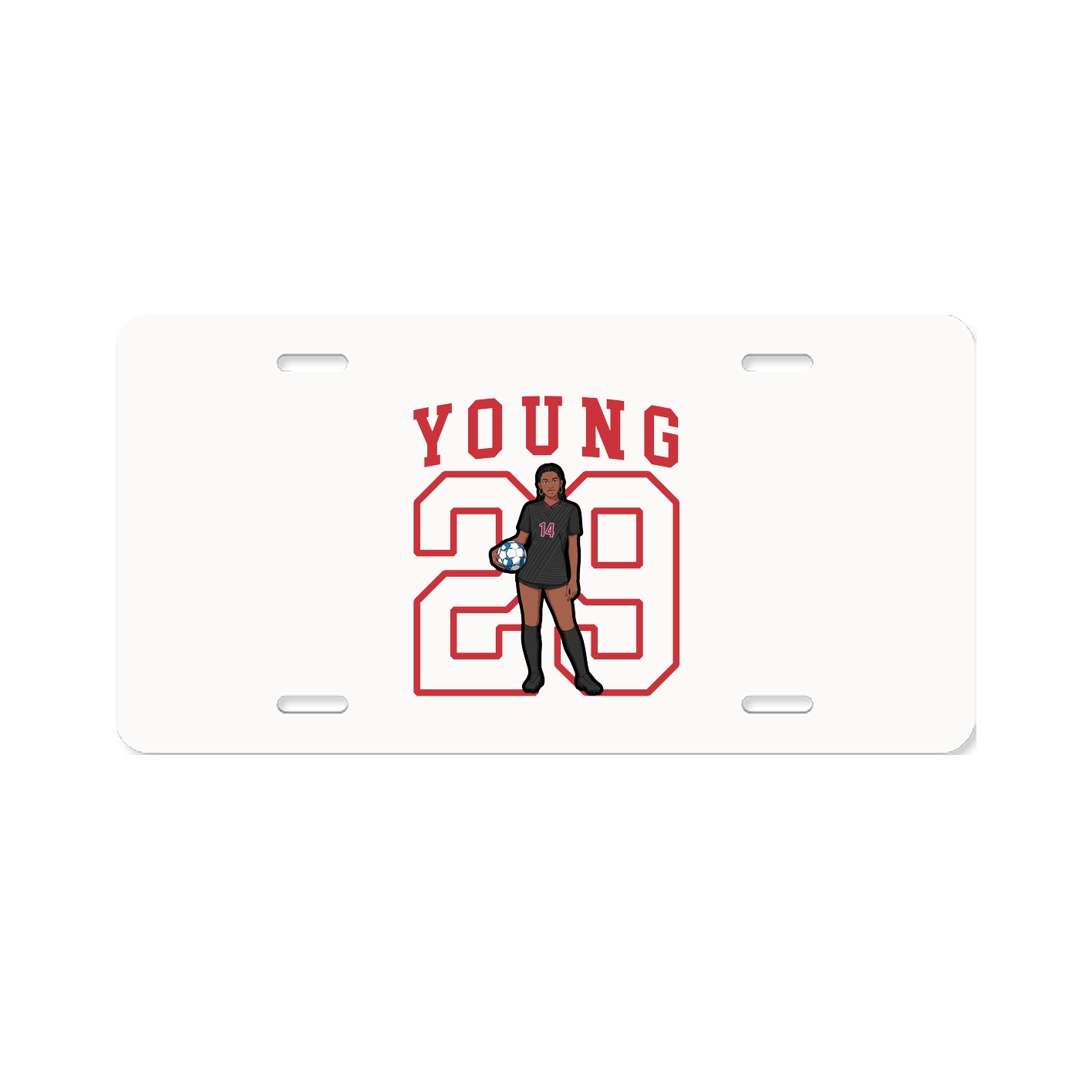 Aluminum License Plate