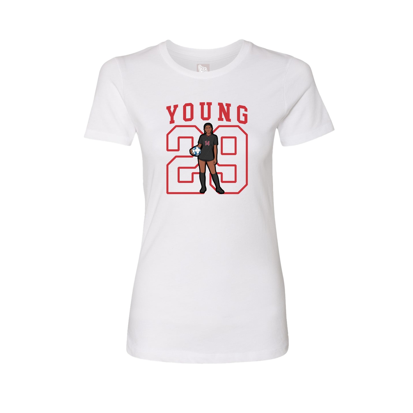 Fitted Women's Tee — Shirsey in White