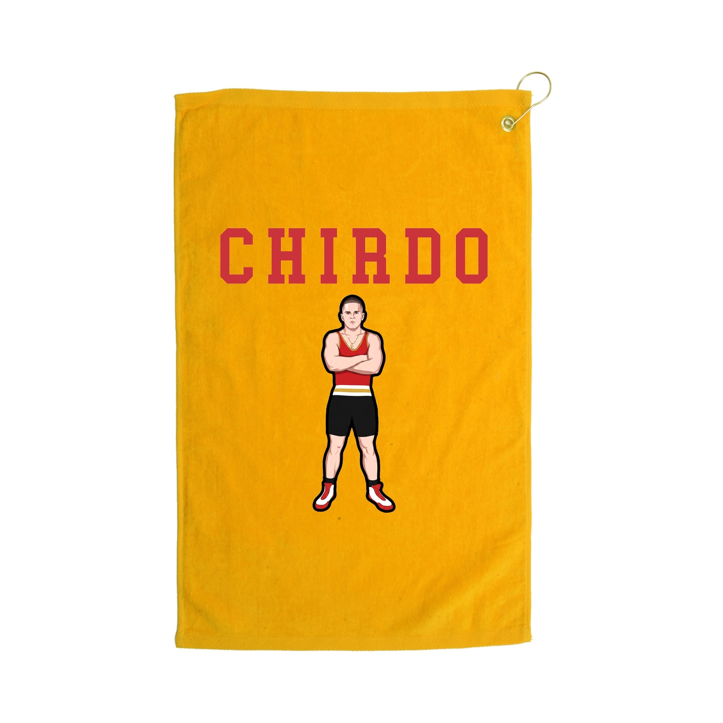 Golf Towel — Shirsey in Gold