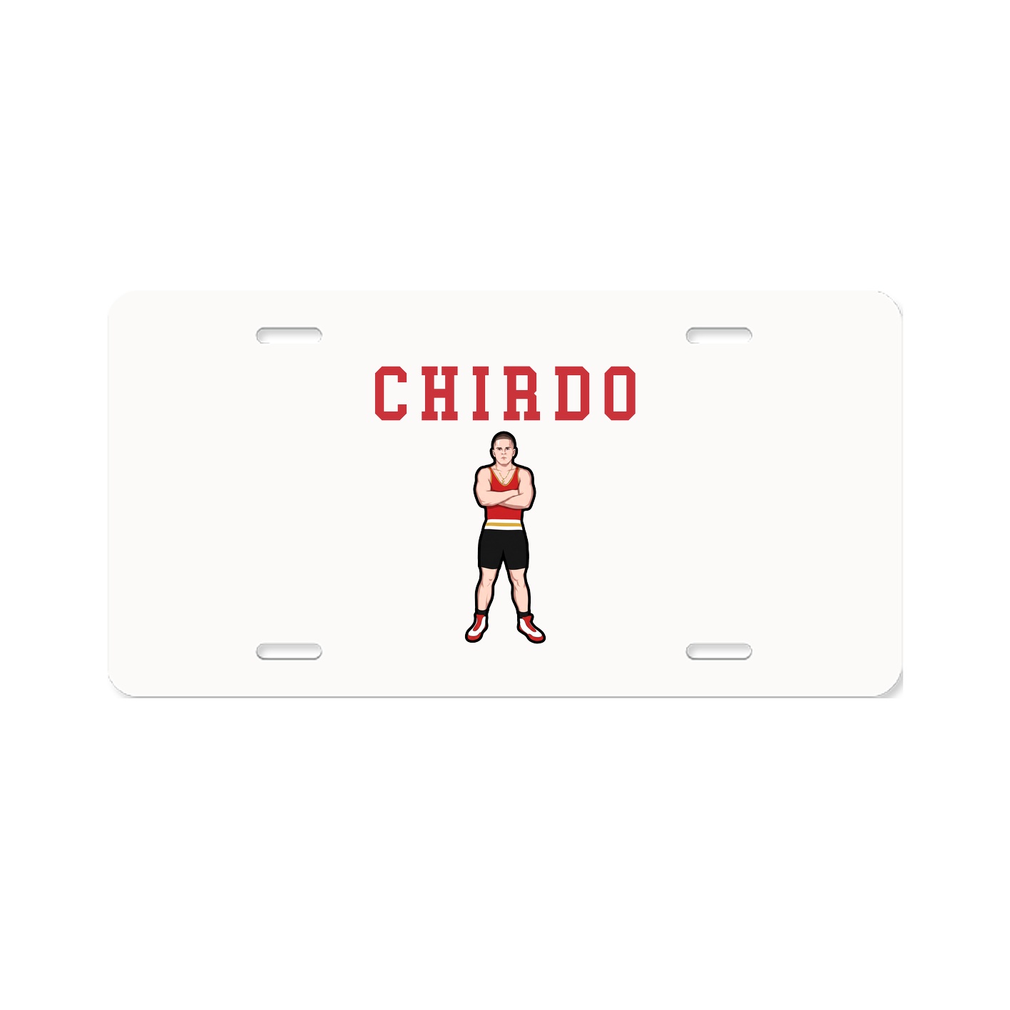 License Plate — Shirsey in Classic