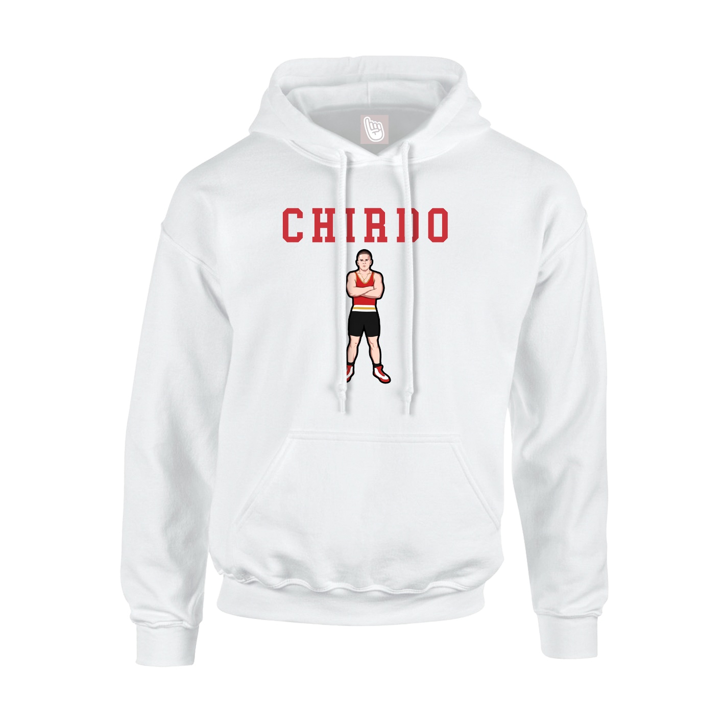Youth Hoodie — Shirsey in White