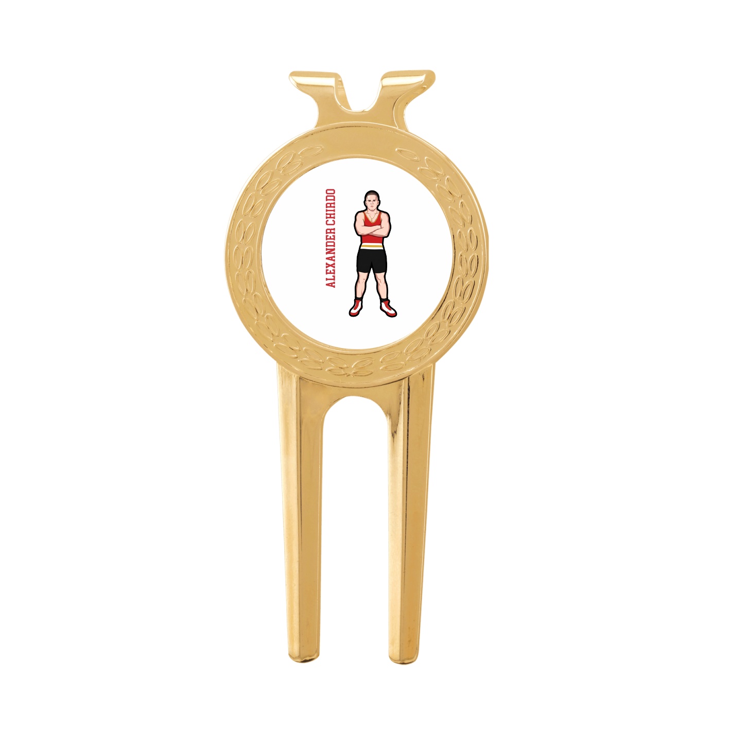 Divot Tool with Ball Marker — Name Vertical in Classic