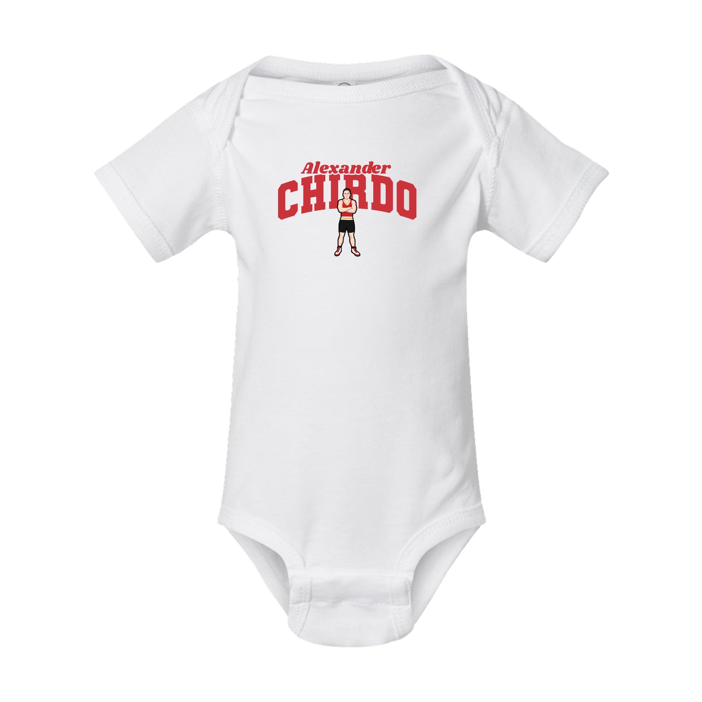 Baby Onesie — Signature Arch in White