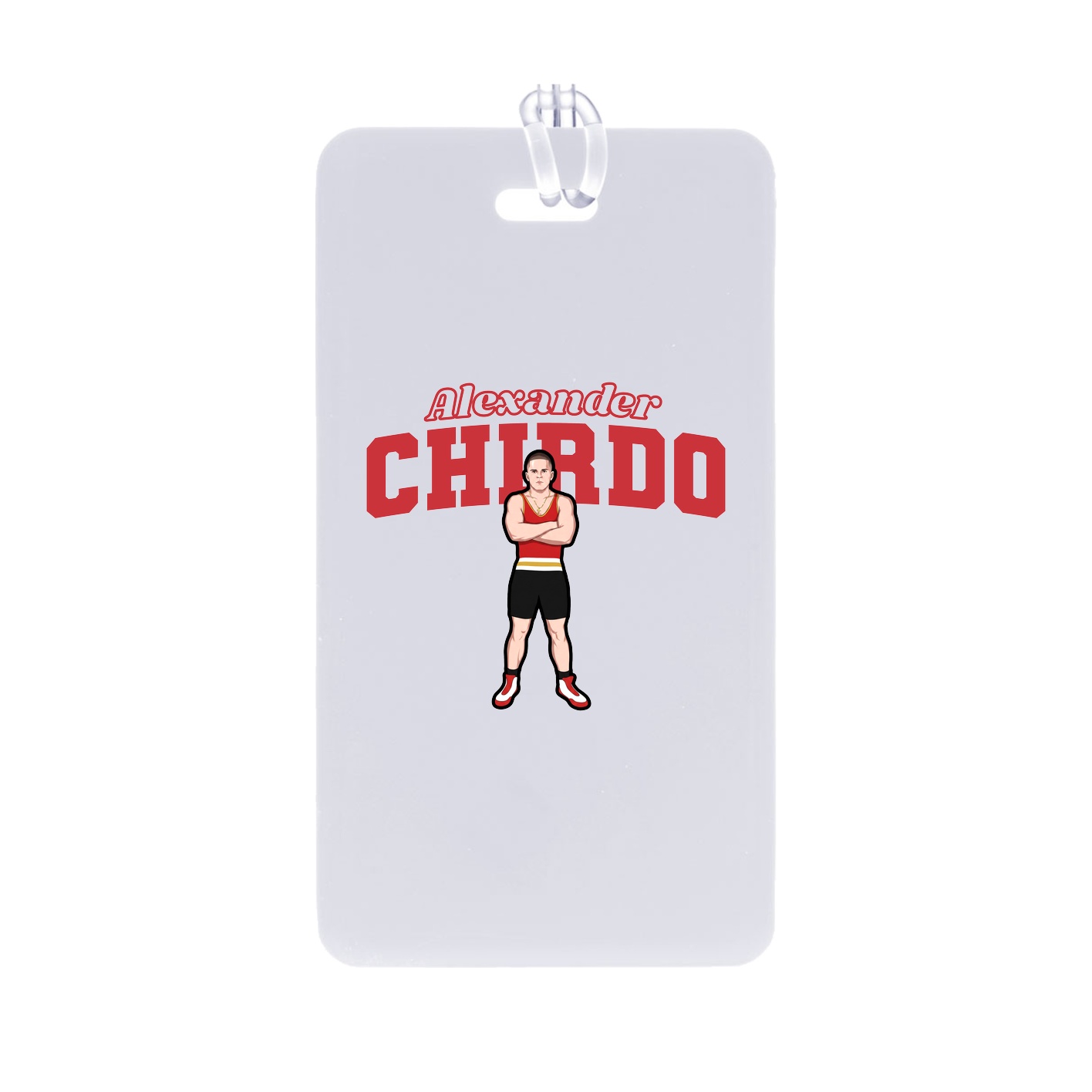 Bag Tag — Name Arch in Classic