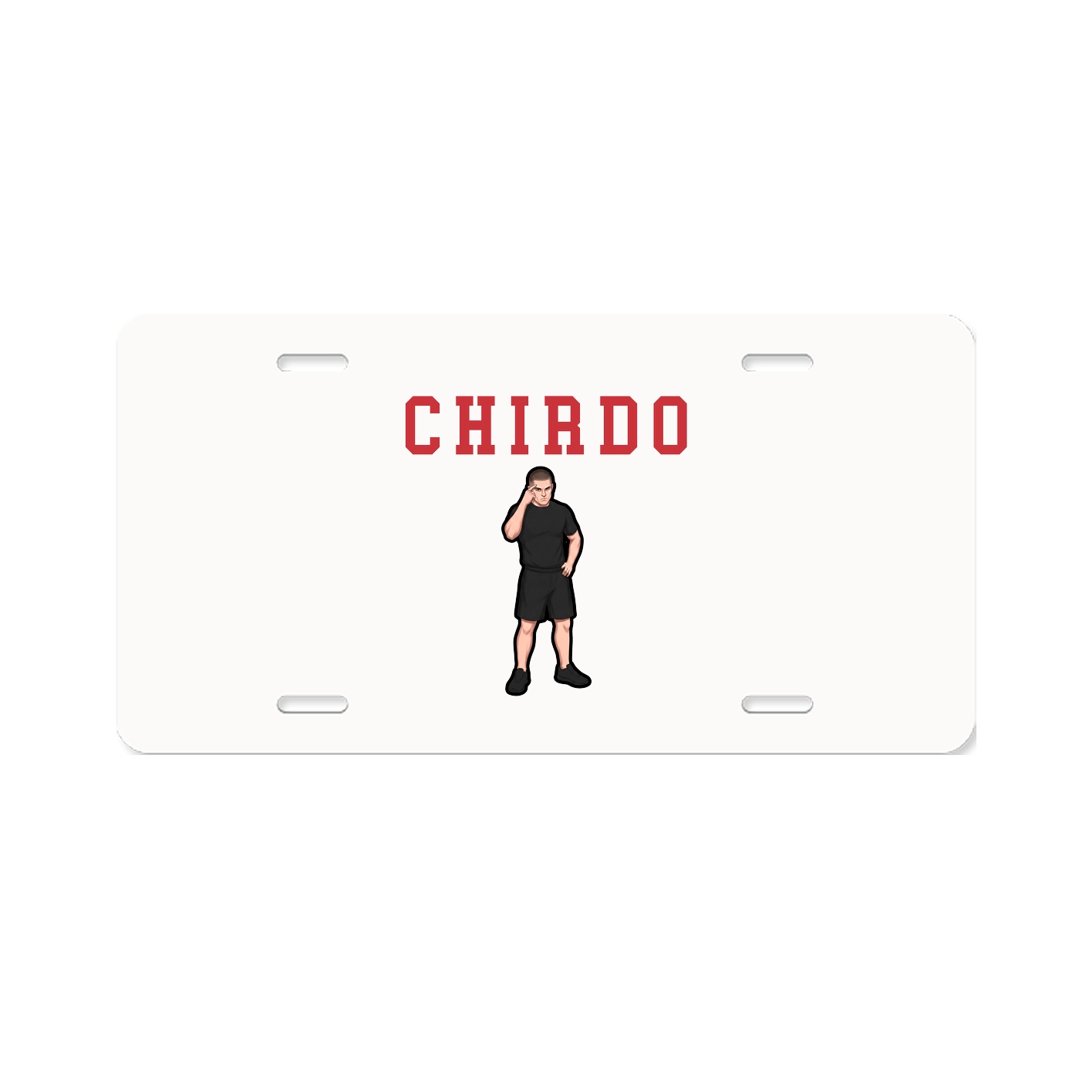 License Plate — Shirsey in Classic