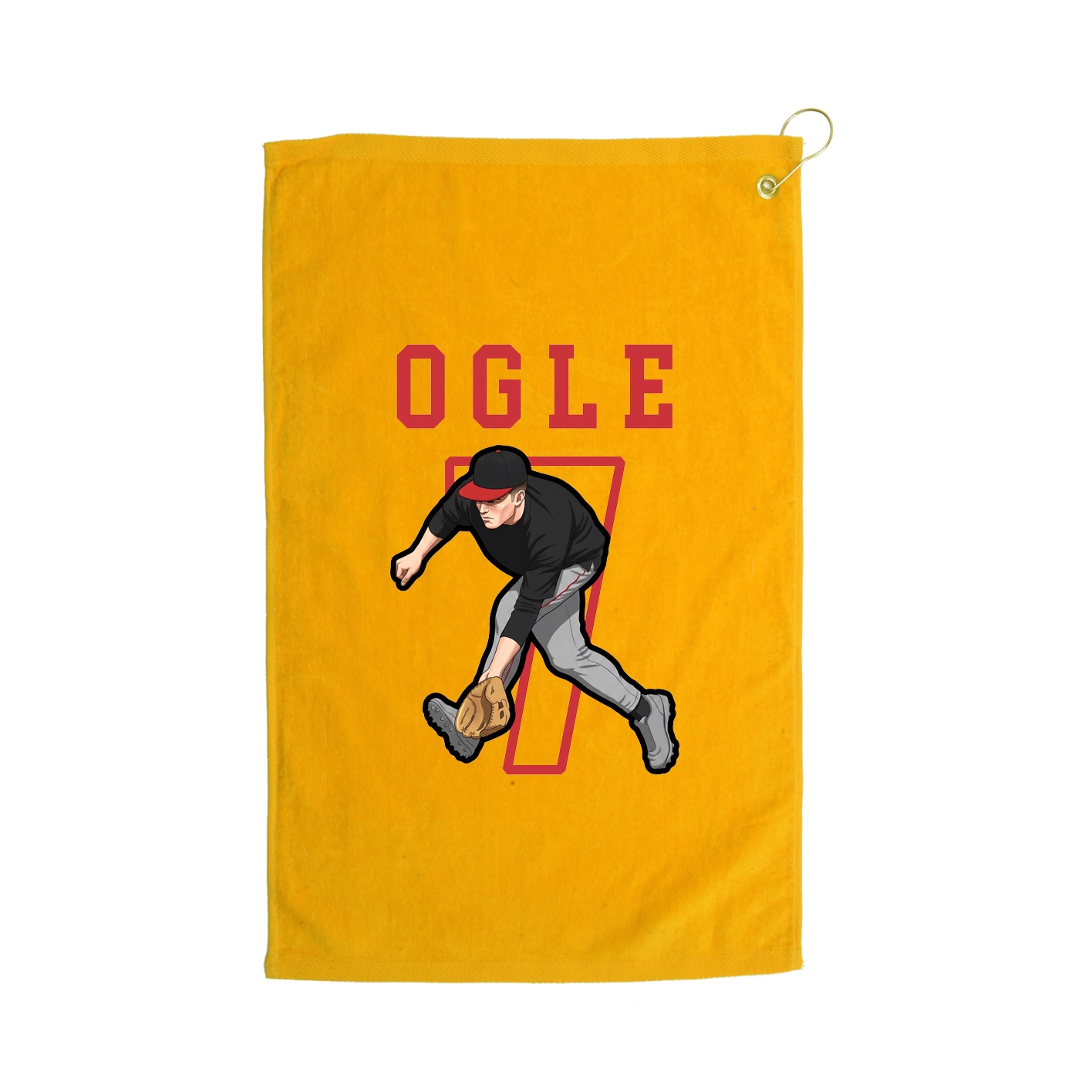 Golf Towel — Shirsey in Gold