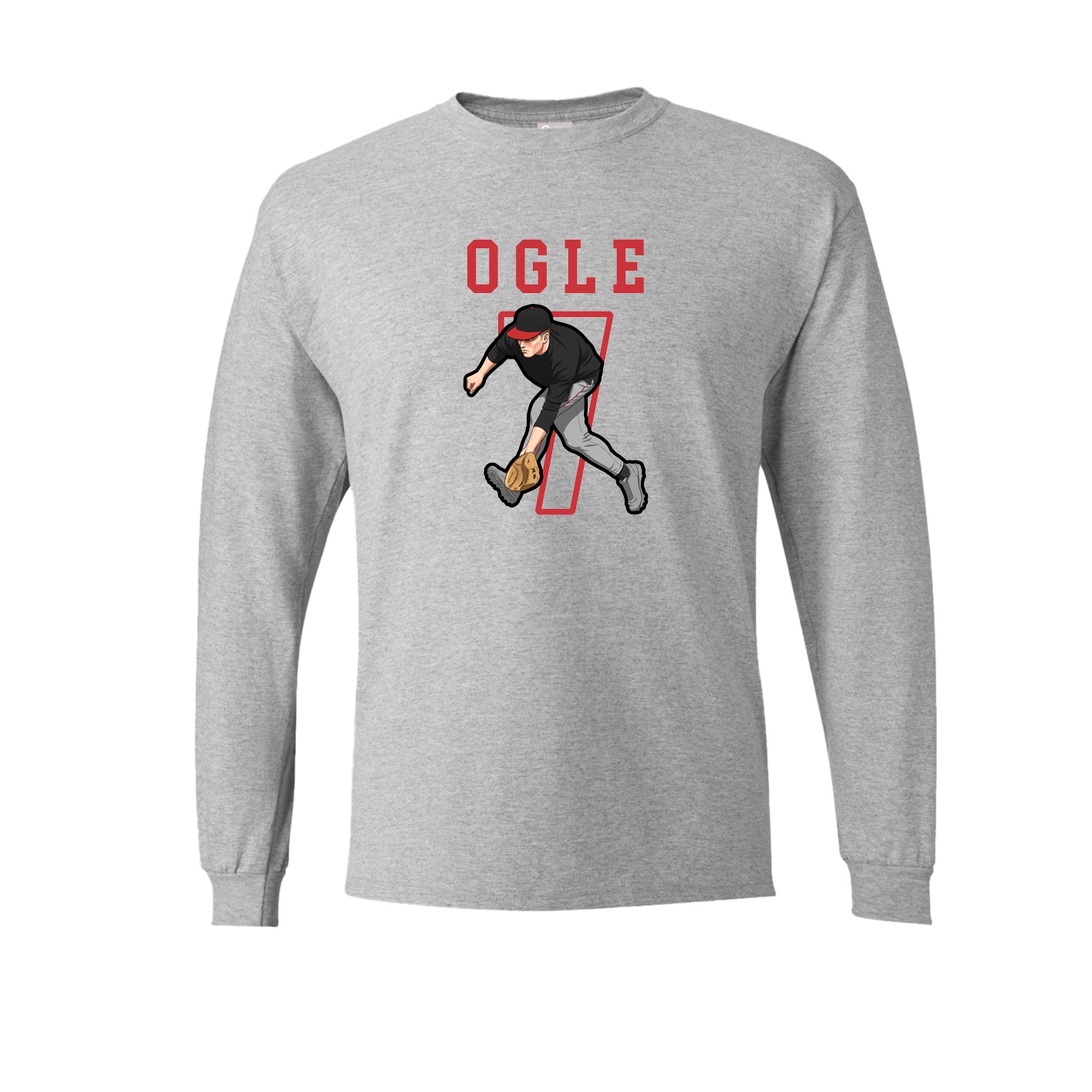 Long Sleeve Tee — Shirsey in Grey