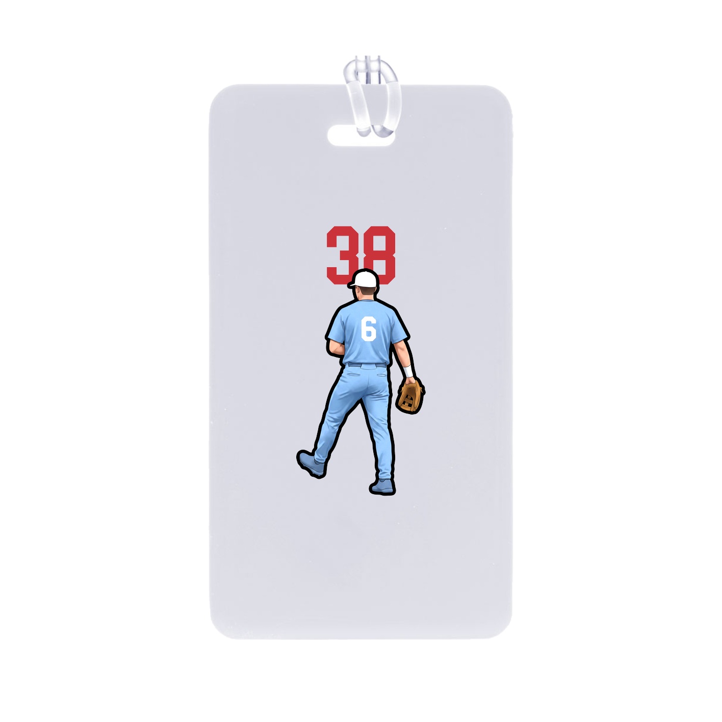 Bag Tag — Number Top in Classic