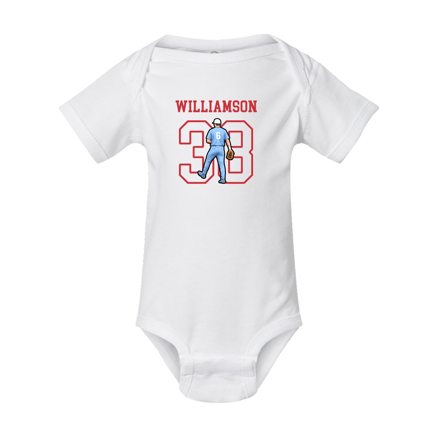 Baby Onesie — Shirsey in White