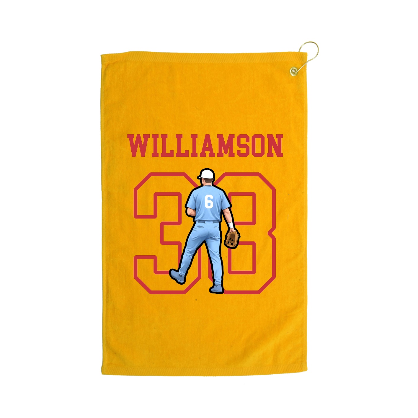Golf Towel — Shirsey in Gold