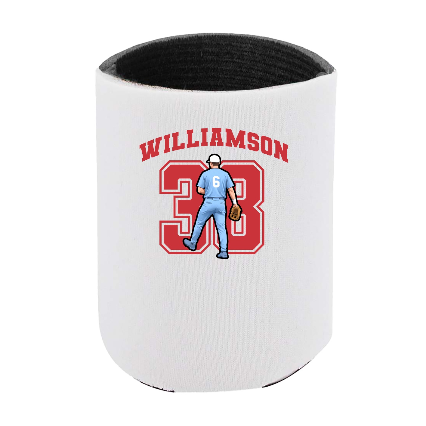 Can Holder — Number in White