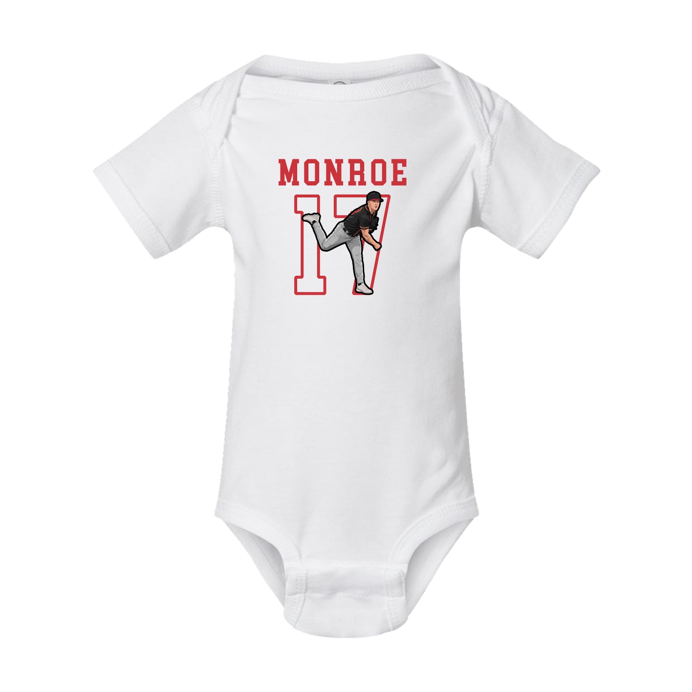 Baby Onesie — Shirsey in White
