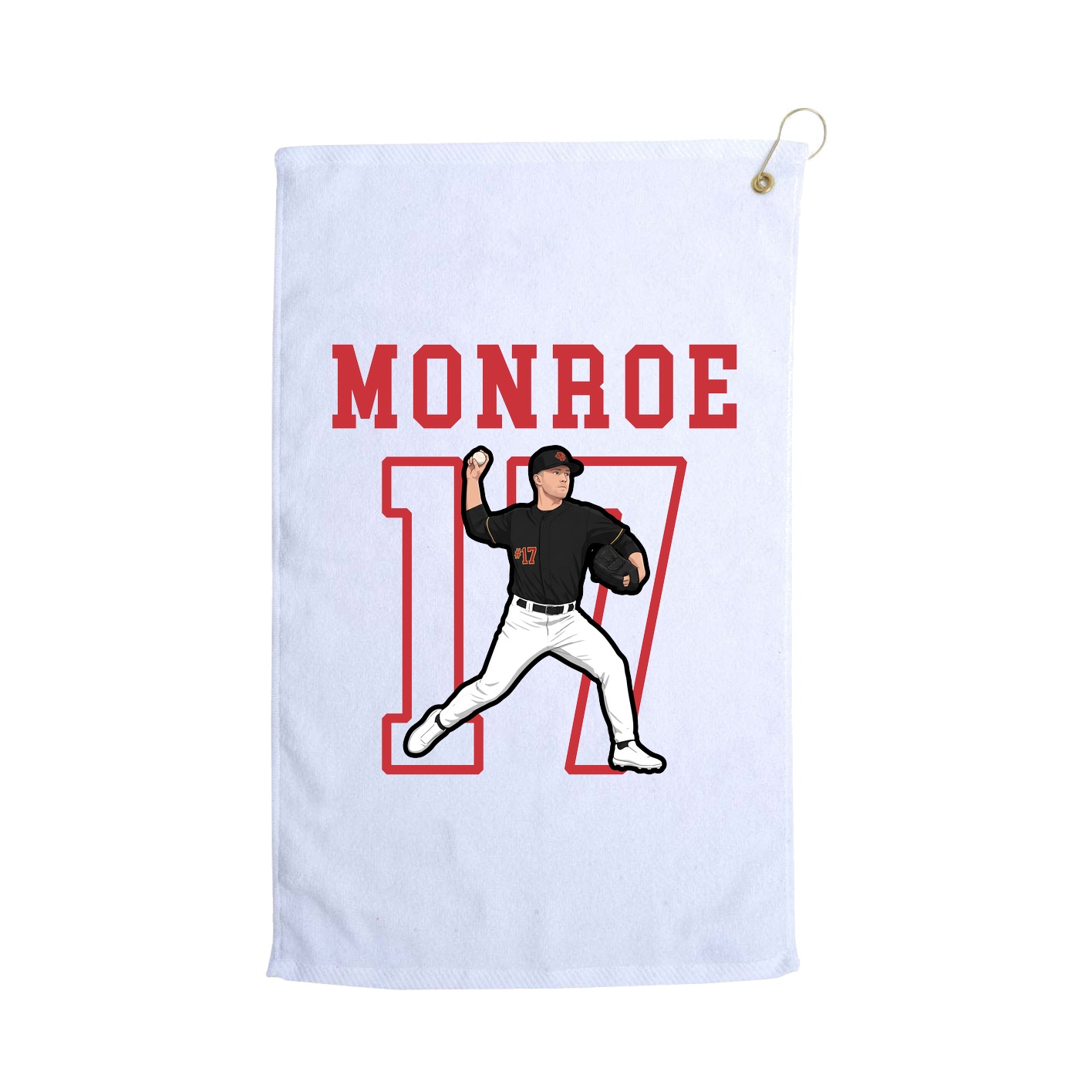 Golf Towel — Shirsey in White