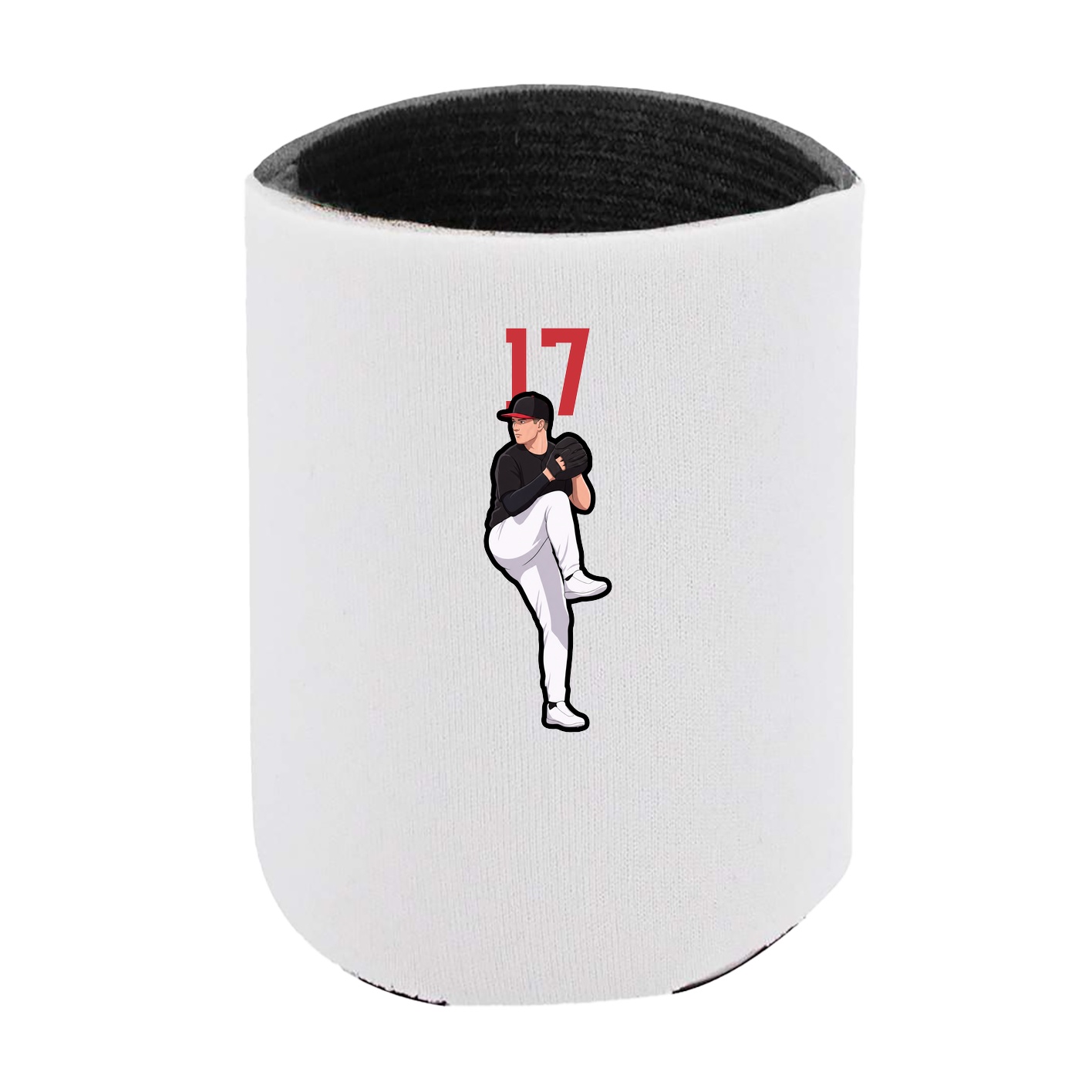 Can Holder — Number Top in White