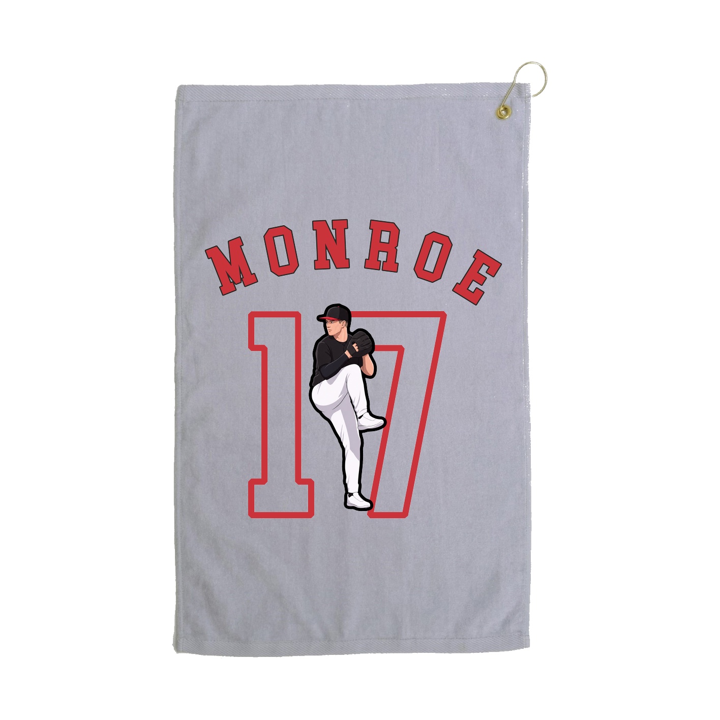 Golf Towel — Shirsey Arch in Grey