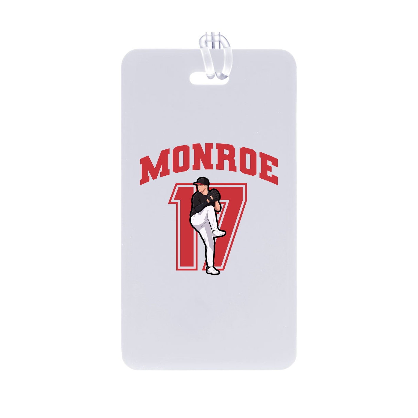 Bag Tag — Number in Classic
