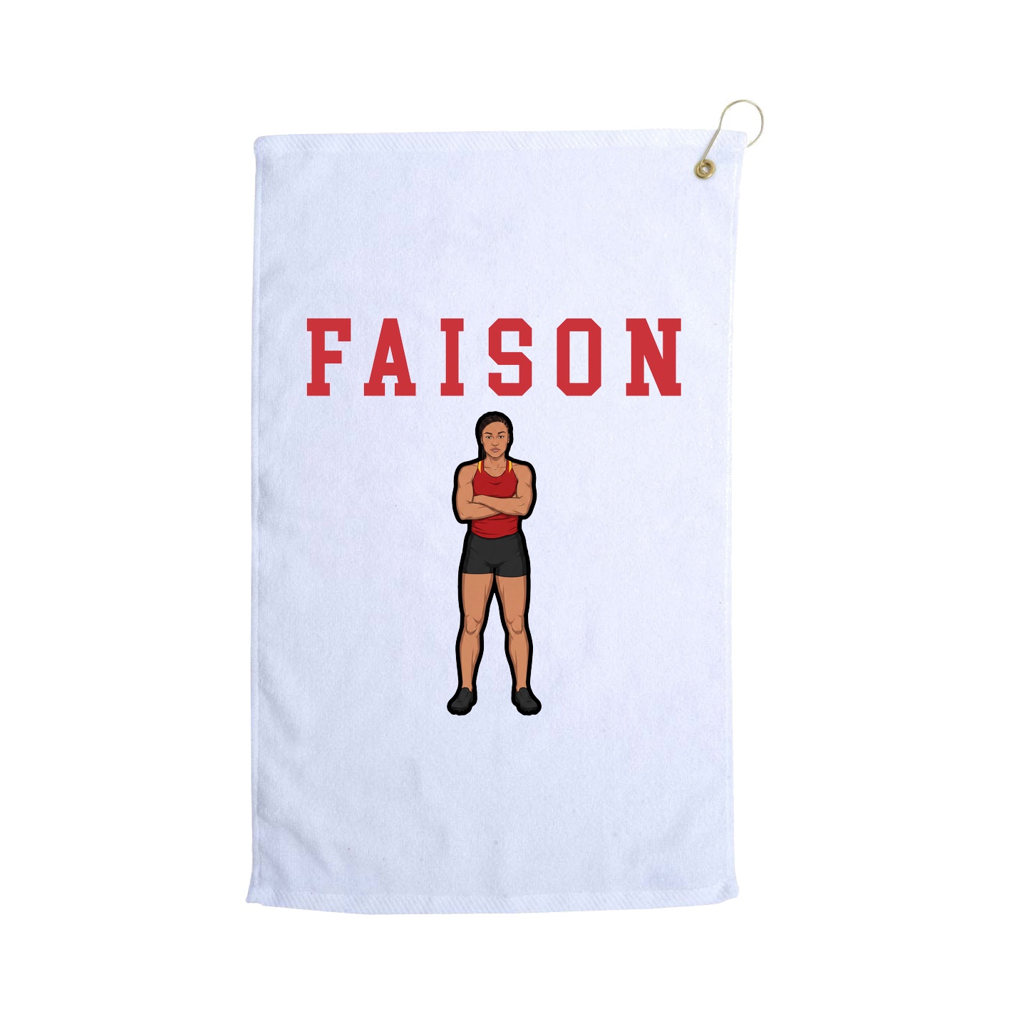 Golf Towel — Shirsey in White