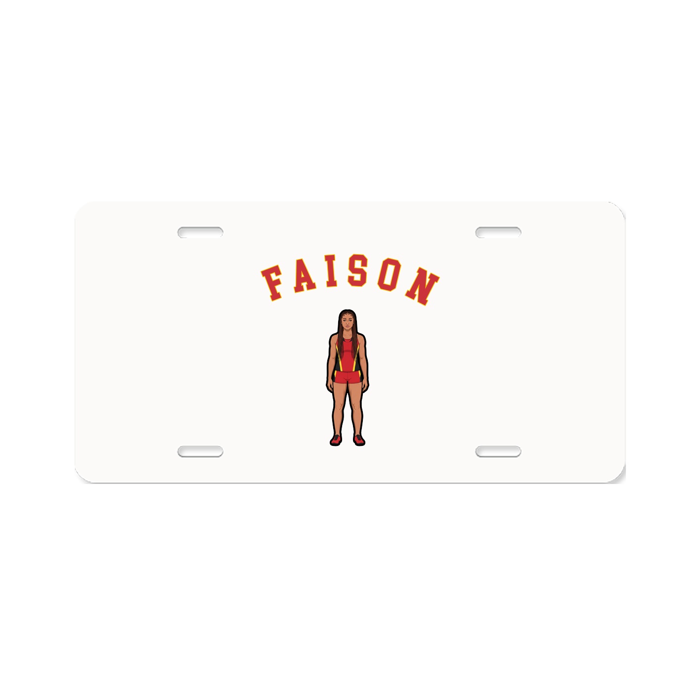 License Plate — Shirsey Arch in Classic