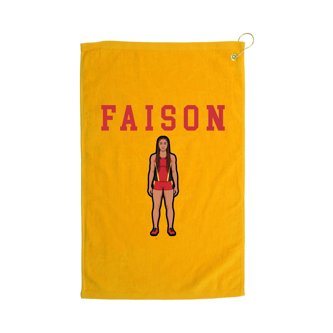 Golf Towel — Shirsey in Gold