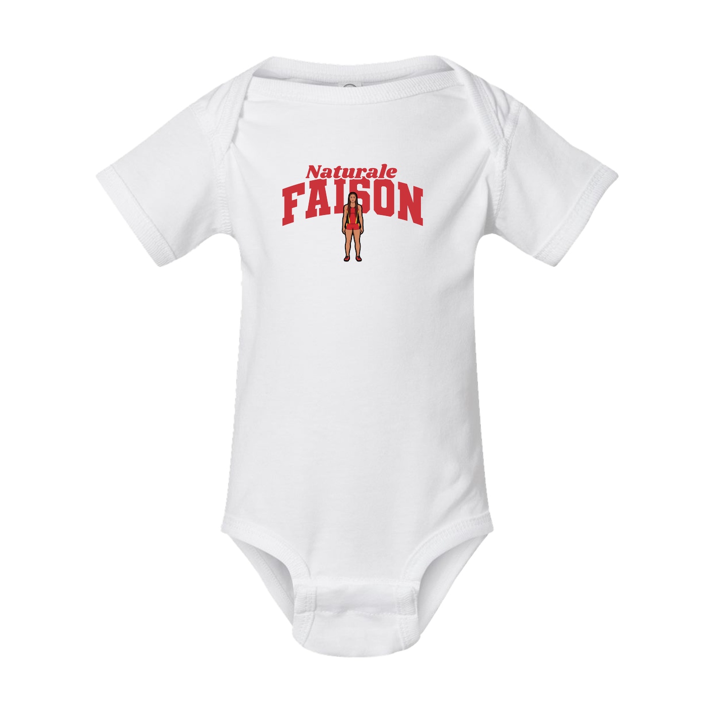Baby Onesie — Signature Arch in White