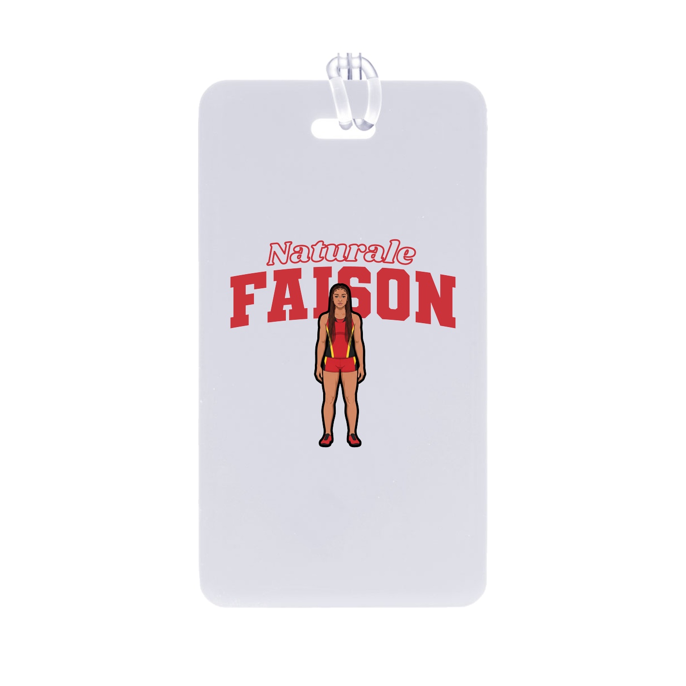 Bag Tag — Name Arch in Classic