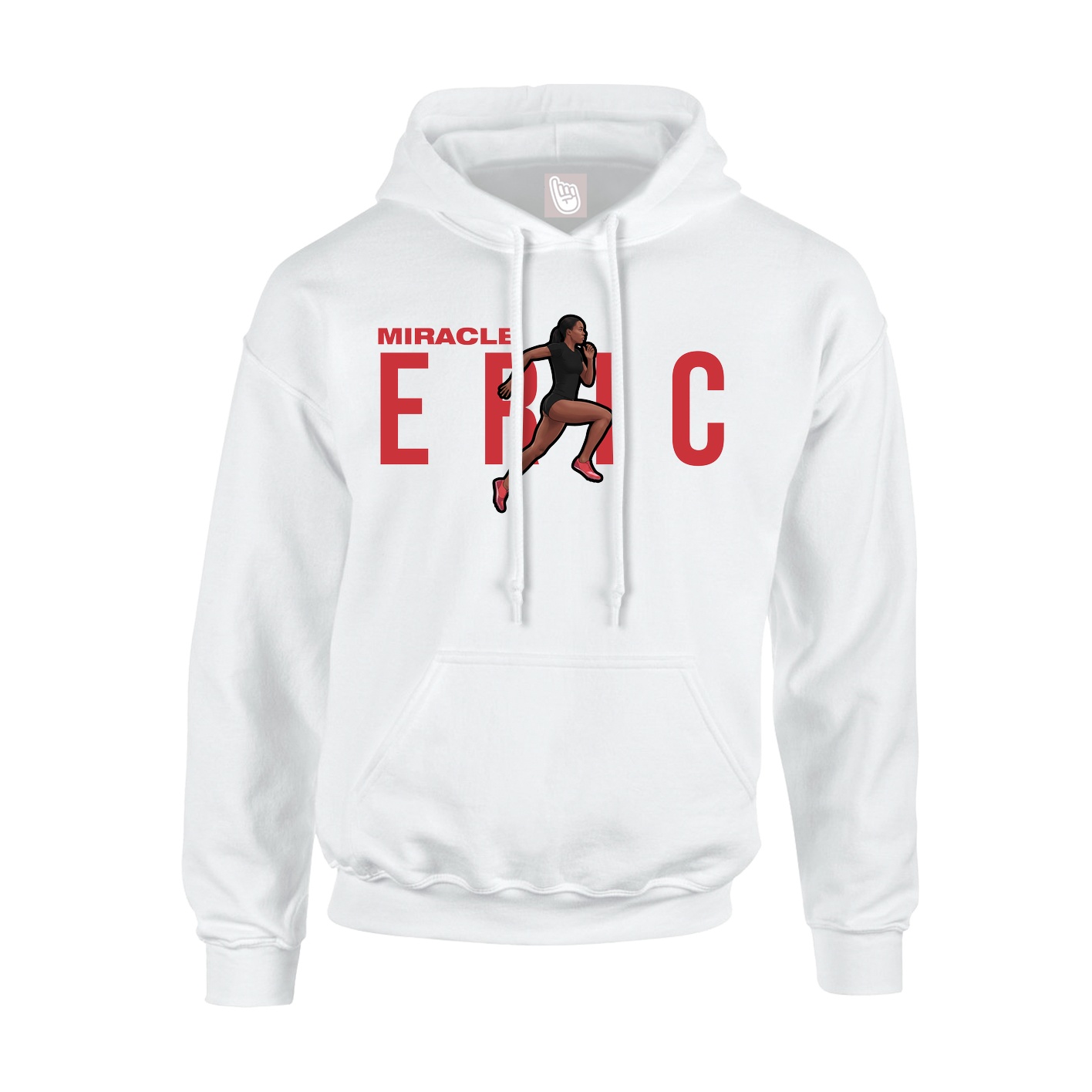 Hoodie — Player Name in White