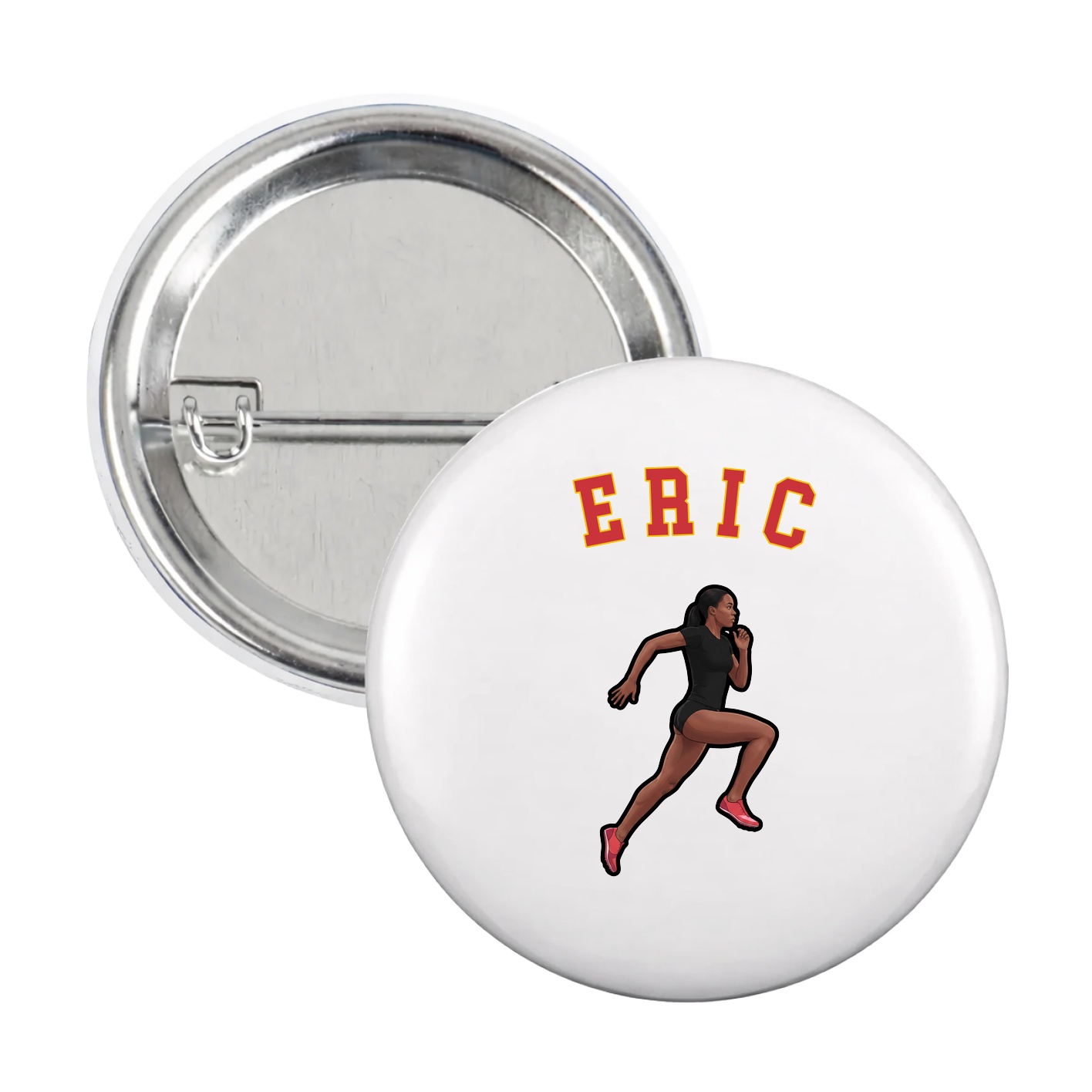 Game Day Button — Shirsey Arch in White