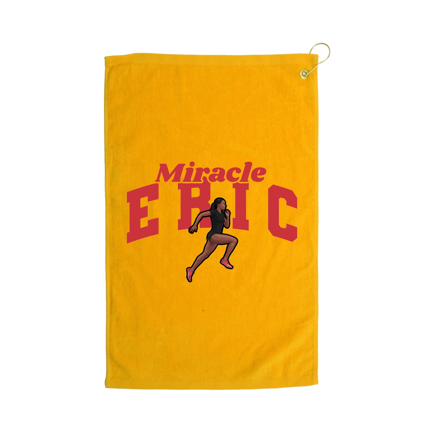 Golf Towel — Signature Arch in Gold
